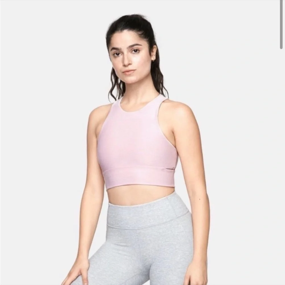 Outdoor Voices Crop Slashback Sports Bra Size Small - Picture 3 of 12